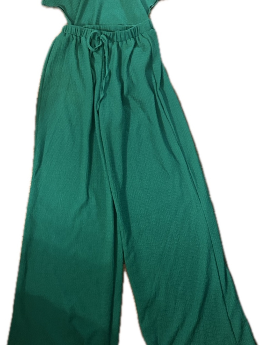 Wide-Leg 2 piece in Emerald Green - Picture 6 of 7